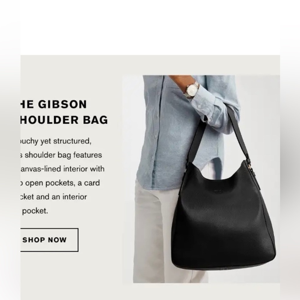 Shinola Detroit Gibson Shoulder Bag (NWOT)
